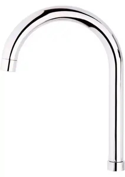 Sandalcılar Delta Model Kuğu Mutfak Evye Borusu Modern ve Dayanıklı Tasarım Özellikleri