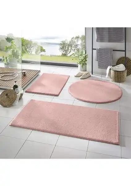 Sarar 3'lü Pudra Jel Kaymaz Taban Post Peluş Banyo Paspas Takımı Özellikleri ve Avantajları