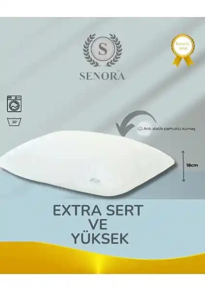 Senora Extra Sert ve Yüksek Yastık ile Sağlıklı ve Konforlu Uyku Deneyimi