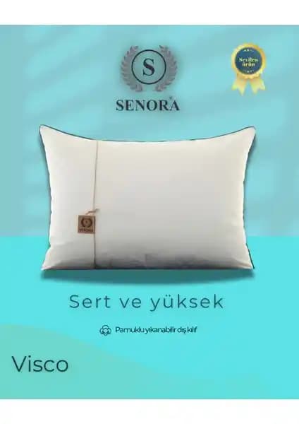 Senora Ortopedik Sert Yüksek Visko Yastık: Boyun ve Uyku Sağlığını Destekleyen Tasarım