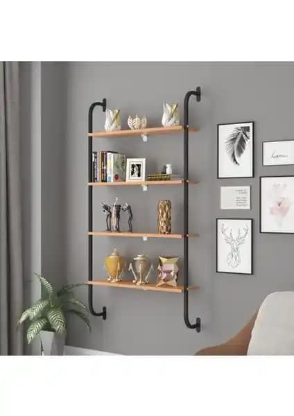 Sensa Metal Kitaplık 4 Raflı Duvar Kitaplığı İncelemesi ve Kullanıcı Yorumları