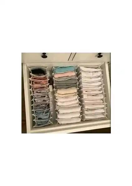 Serstil 3'lü İç Giyim Organizer Seti: Fonksiyonellik ve Estetik Bir Arada