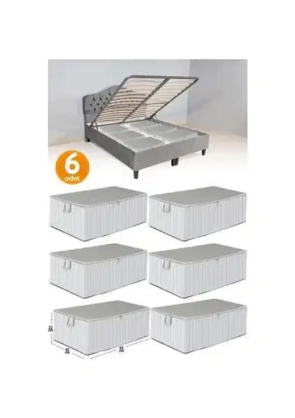 Serstil Antrasit Çizgili Büyük Boy Baza Altı ve Çekyat Tipi Hurç Özellikleri ve Kullanım İpuçları