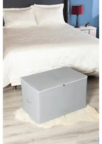 Serstil Büyük Boy Antrasit Hurç: Şık ve Dayanıklı Depolama Çözümü