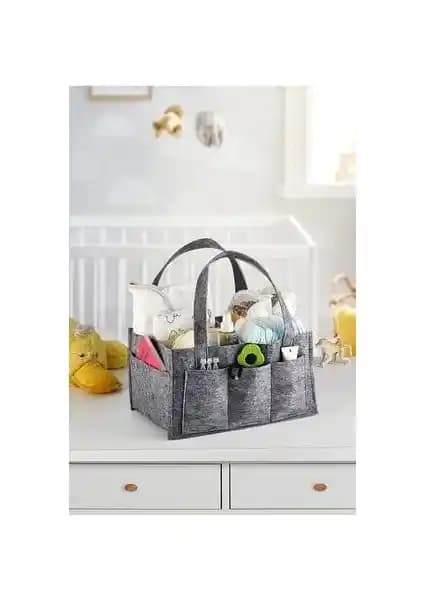 Serstil Keçe Anne Bebek Bakım Çantası: Pratik ve Şık Düzenleyici Çözüm