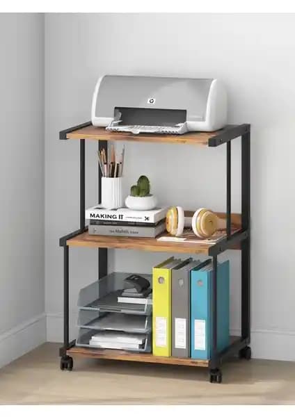 Servetavcı Raflı Yazıcı Sehpası: Modern Tasarım ve Fonksiyonelliğin Birleşimi