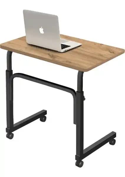 Servetavcı Yükseklik Ayarlı Laptop Sehpası ve Çalışma Masası Atlantik Çam Rengi