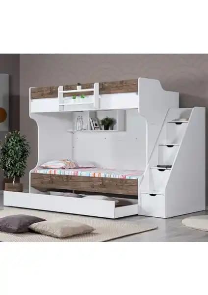 Setay Kardem Yavrulu Ranza: Güvenli ve Estetik Çocuk Odası Yatak Çözümü