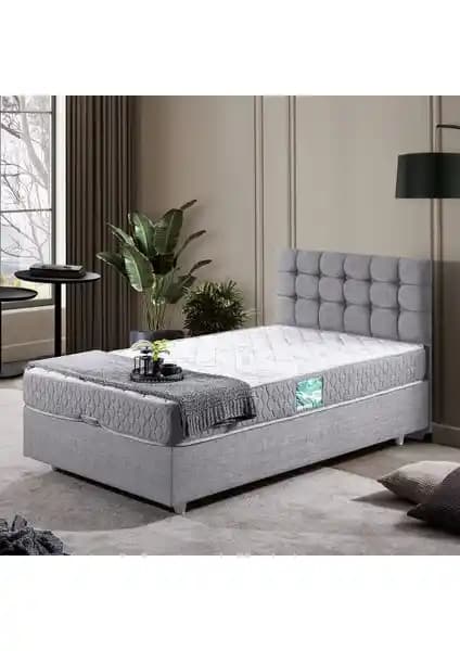 Setay Venedik İkili Tek Kişilik Baza Başlık Açık Gri Modern Tasarım ve Dayanıklılık