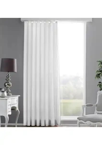 Setekshome Saten Güneşlik Perde Beyaz Modern ve Dayanıklı Tasarım Özellikleri