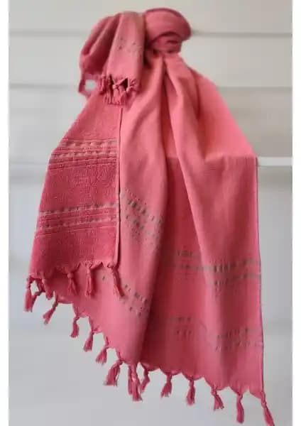 Sevim Çizgili Havlu Peştemal: Şık ve Fonksiyonel Organik Pamuk Plaj ve Hamam Aksesuarı