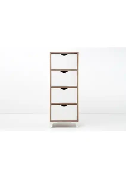 Sivas Gözde Ahşap Çekmeceli Çok Amaçlı Kiler Dolabı Modern ve Fonksiyonel Tasarım