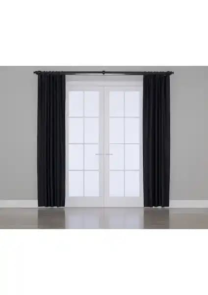 Siyah Gauze Blackout Perde: Modern ve İşlevsel Karartma Çözümü