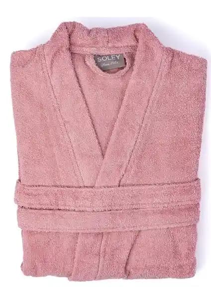 Soley %100 Pamuklu Kimono Bornoz: Yüksek Emicilik ve Konfor Sunan Şık Tasarım