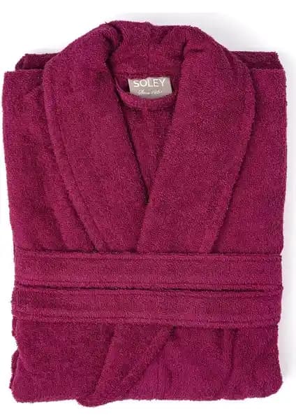 Soley Minerva %100 Pamuklu Unisex Bornoz: Dayanıklı ve Şık Tasarım