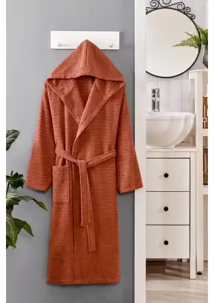 Sternen Glanz Doğa Kapşonlu Unisex Bornoz: Konfor ve Şıklığın Modern Buluşması