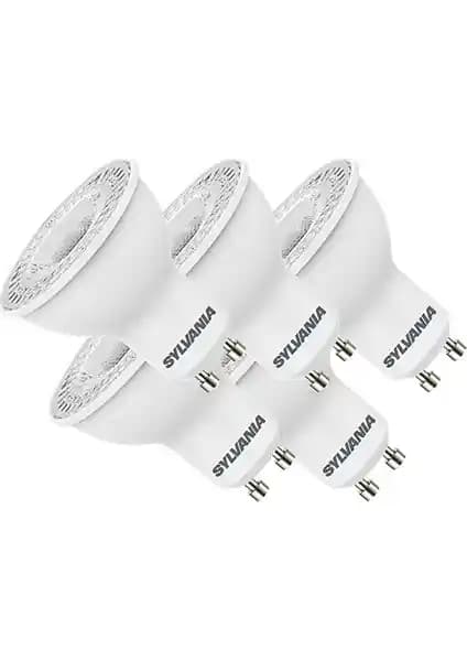 Sylvania 4.5W Gu10 LED Ampul 6500K Bembeyaz Işık ile Yüksek Kaliteli Aydınlatma