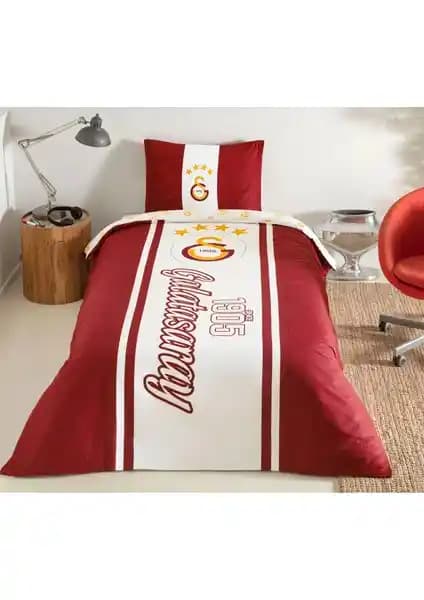 Taç Galatasaray 1905 Glow Tek Kişilik Nevresim Takımı Spor Tutkunlarına Şık ve Fonksiyonel Bir Seçenek