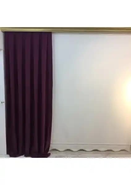 Taç Pileli Fon Perde Mor: Modern İç Mekanlar İçin Şık ve Dayanıklı Tasarım