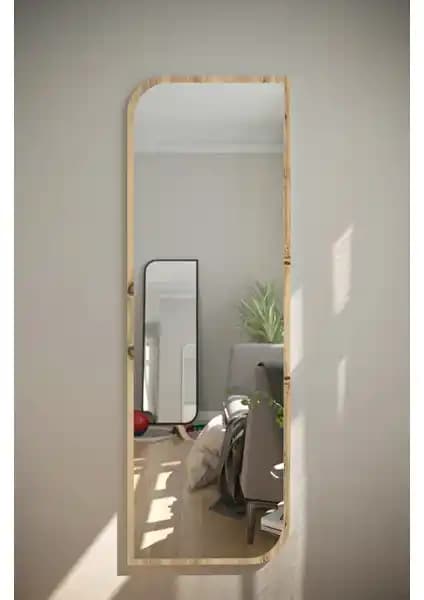 Tarz Design Beyaz Dekoratif Oval Boy Aynası Modern ve Şık Tasarımıyla Mekânlara Zarif Dokunuş