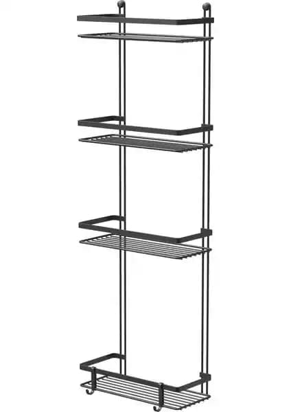 Tekno-tel 4 Katlı Paslanmaz Çelik Banyo Rafı: Modern ve Dayanıklı Tasarım Çözümü