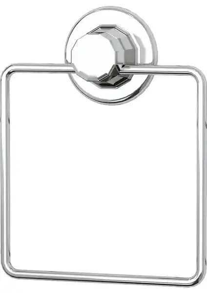 Tekno-tel Vakumlu Kare Havluluk Krom DM234: Şık ve Pratik Duvara Monte Banyo Aksesuarı