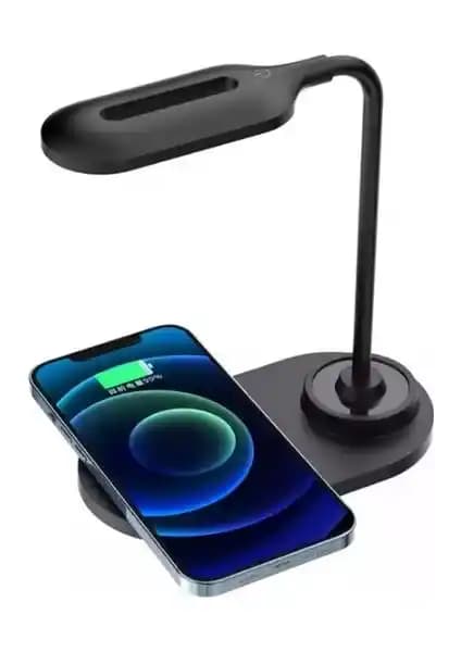 Teknomila Qı Hızlı Kablosuz Şarj ve LED Masa Lambası: Modern ve Fonksiyonel Tasarım