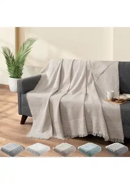 Teksnil Home Kanepeleri Koruyan ve Estetik Katayan Çok Amaçlı Örtü