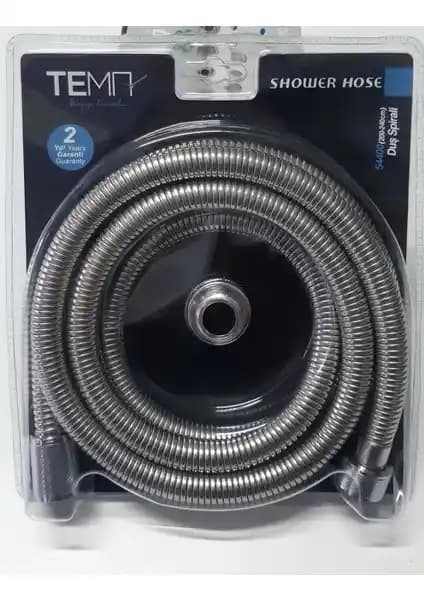 Tema 150-190 cm Uzayan Duş Spirali: Dayanıklı ve Esnek Banyo Aksesuarı