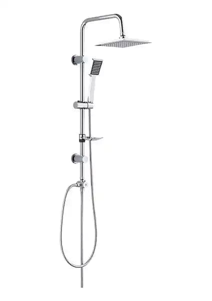 Tema Banyo Rain Quadro Tepe Duş Takımı Seti 53240 Modern ve Şık Banyo Konforu İçin