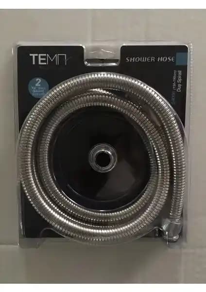Tema Banyo Uzayan Duş Spiral Hortumu 150-190 cm Dayanıklı ve Kullanışlı Tasarım
