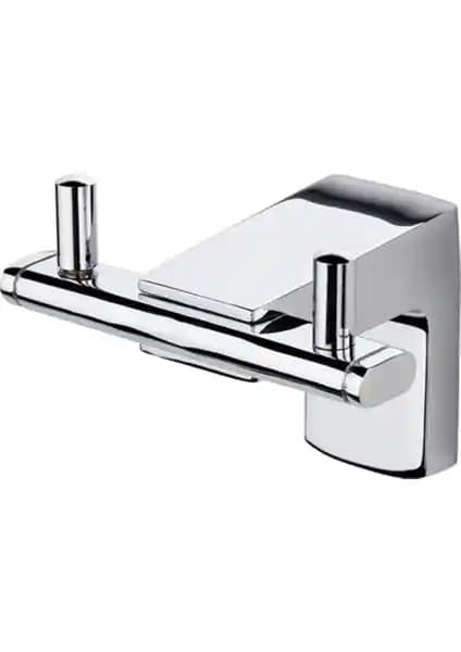 Tema Tema Premium 2'li Bornoz Askılıkları Modern ve Dayanıklı Banyo Aksesuarları