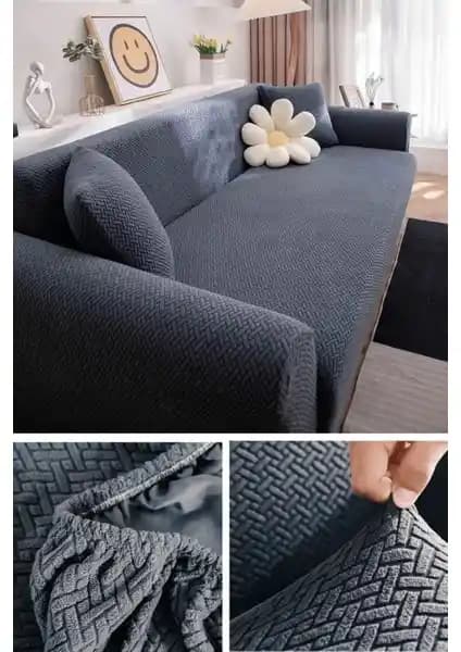 Tuchmall Tuğla Desen Koltuk Örtüsü Modern ve Dayanıklı Tasarımıyla Ev Dekorasyonunu Tamamlar