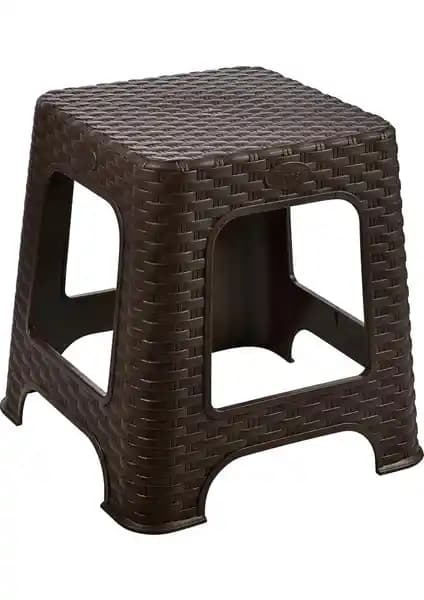 Tuffexx Rattan Küçük Boy Tabure: Sağlıklı ve Estetik Çözümlerle Dayanıklı Tasarım