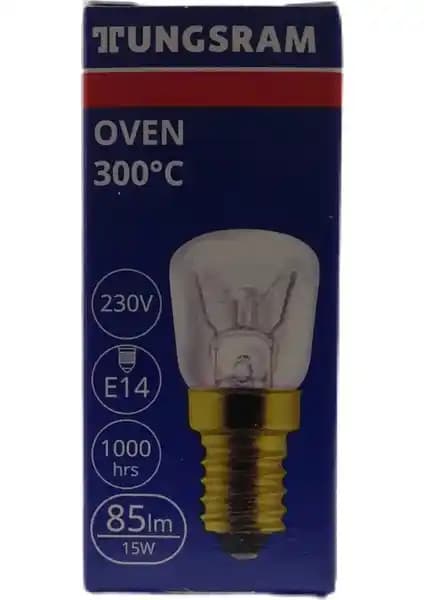 Tungsram 5'li Fırın Ampulü 15W E14 Duy Güçlü ve Dayanıklı Mutfak Aydınlatma Çözümü
