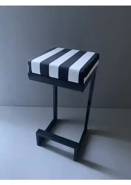 TURGUTSAN MOBİLYA Modern ve Dayanıklı Bar Taburesi, Estetik ve Güvenli Tasarım Özellikleri