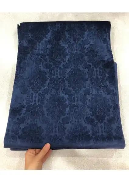 Türkanlarlar Home Süngerli Koltuk Örtüsü Lacivert Kadife Kaliteli ve Şık Tasarım