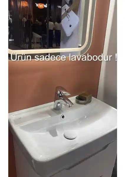 Turkuaz Seramik Cerastyle Duru Lavabo: Estetik ve Fonksiyonelliğin Modern Buluşması