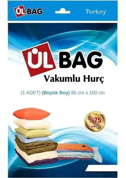 Ülbag Vakumlu Hurç 80 x 100 ile Eşyalarınızı Pratik ve Güvenli Şekilde Saklayın