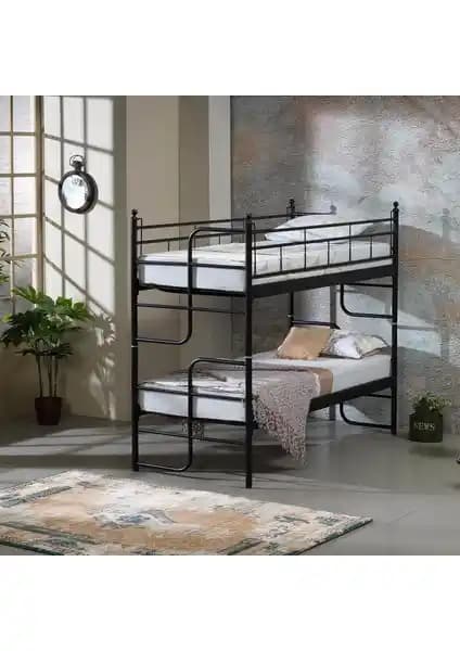 Unimet Armas Metal Ranza 90x200: Dayanıklı ve Modern Yatak Çözümü