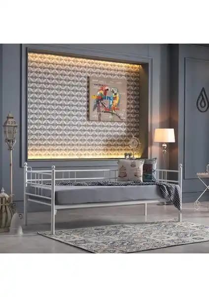 Unimet Soho Daybed Modern ve Dayanıklı Tek Kişilik Metal Yatak Çeşidi