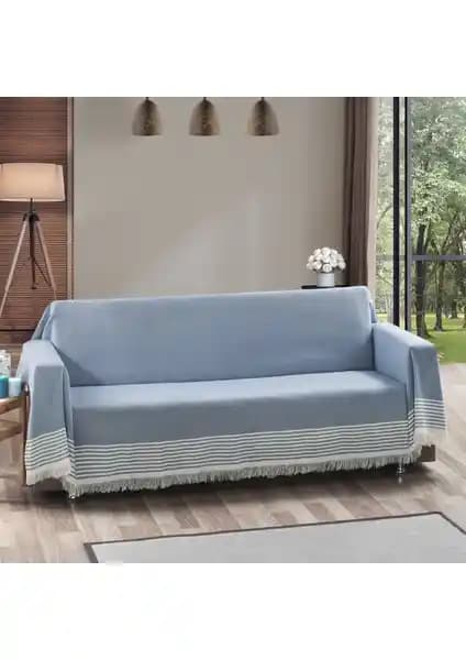 Vagonik Royal Kolları Örten Battal Boy Çekyat ve Kanepe Örtüsü Günlük Kullanım İçin