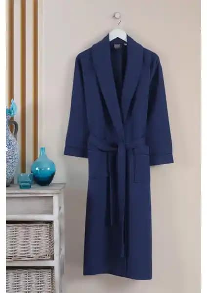 Varol Dama Serisi Şal Yaka Pike Bornoz Sabahlık: Konfor ve Şıklığın Modern Buluşması