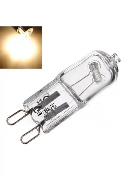 Vegamax G9 Halojen Kapsül Ampul 220V Şeffaf Modern Aydınlatma Çözümü