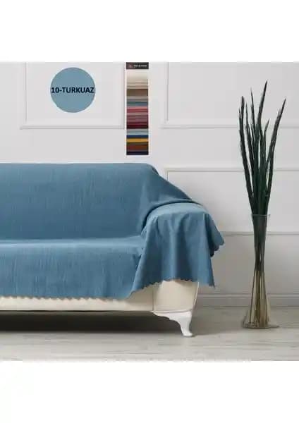 Velerde Home Battal Boy Çift Taraflı Kaymaz Koltuk Örtüsü Modern ve Dayanıklı Tasarım