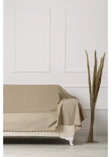 Velerde Home Battal Boy Koltuk Şalı Modern ve Dayanıklı Oturma Odası Dekorasyonu İçin