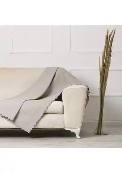 Velerde Home Şönil Çift Taraflı Koltuk Örtüsü Modern ve Dayanıklı Tasarımıyla Dekorasyonunuza Şıklık Katar