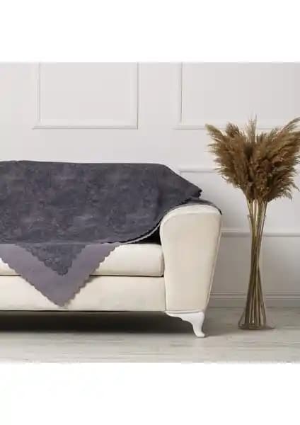 Velerde Home Vessel Çift Taraflı Çekyat Koltuk Örtüsü Şalı Modern ve Dayanıklı Tasarım