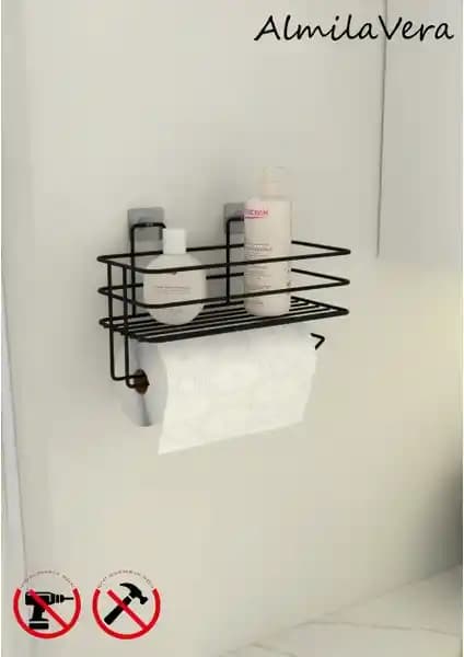 Viki House Yapışkanlı Raflı Kağıt Rulo Havluluk ve Peçetelik Modern ve İşlevsel Tasarım