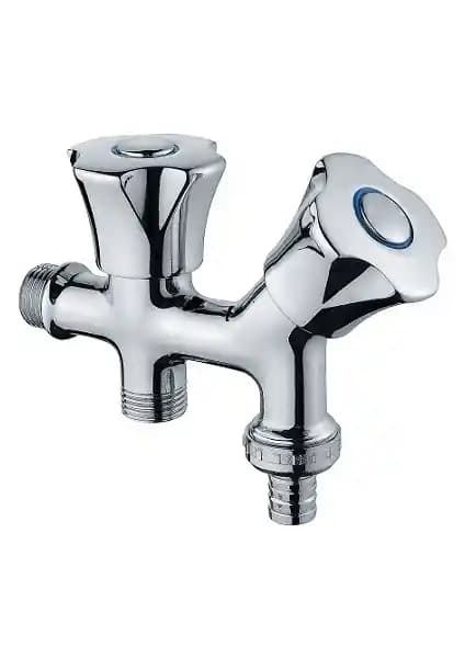 Vilas Menekşe Çift Başlıklı Musluk: Estetik ve Dayanıklı Tasarım Özellikleri